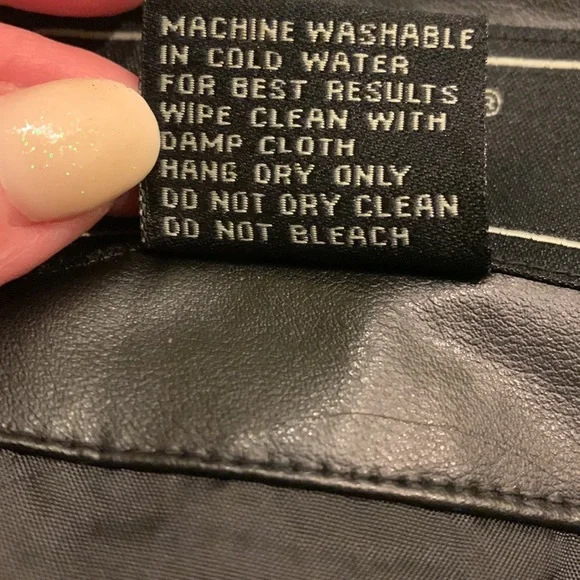 FU DA vintage faux leather jacket med - Picture 9 of 9